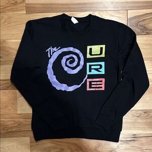 The Cure - Black Sweatshirt - Size Small